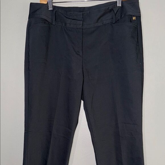 Ivanka Trump Grey Straight Leg Tailored Pants - Picture 7 of 12